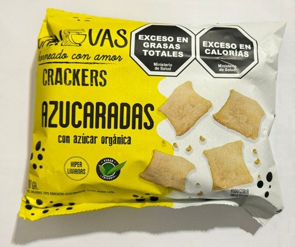 Galletitas Crackers AZUCARADAS x 125gr CANVAS