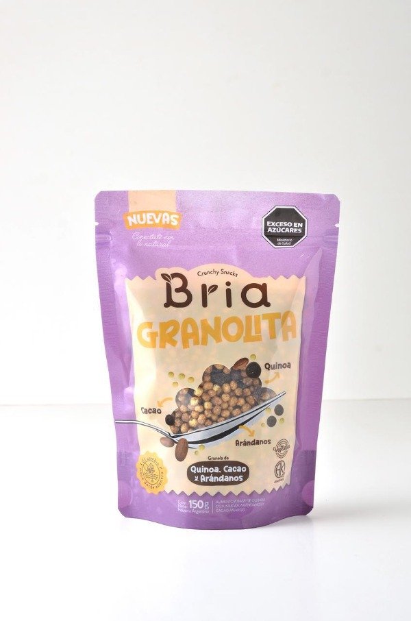 Granolita quinoa, cacao y arándanos x 150gr BRIA