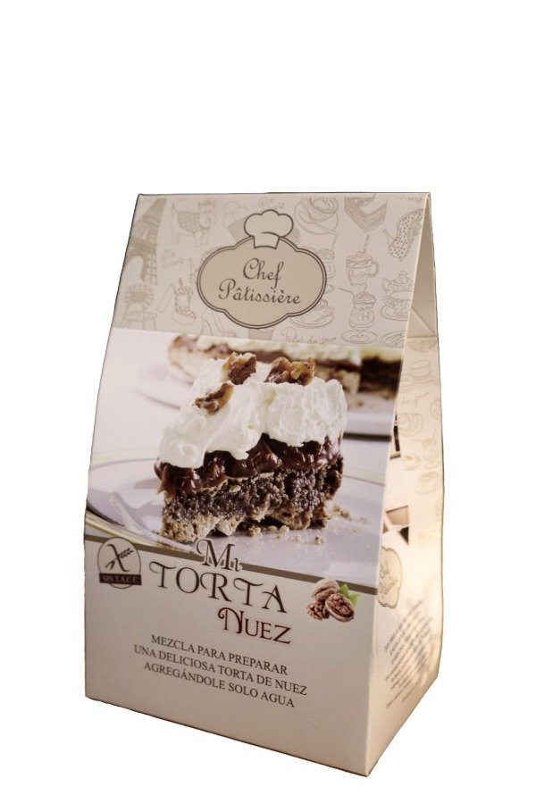 Mi Torta Nuez SIN TACC x 450grs CHEF PATISSIERE