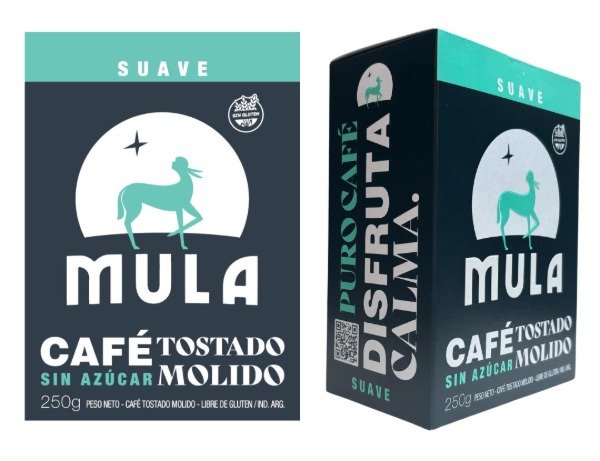 2x1 Café tostado molido SUAVE sin azúcar x 250grs SIN TACC MULA-VENCE 26/02/2026