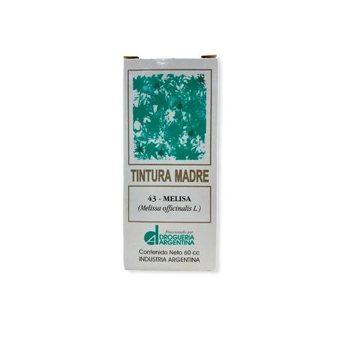 TINTURA MADRE Melisa x 60cc DROGUERIA ARGENTINA