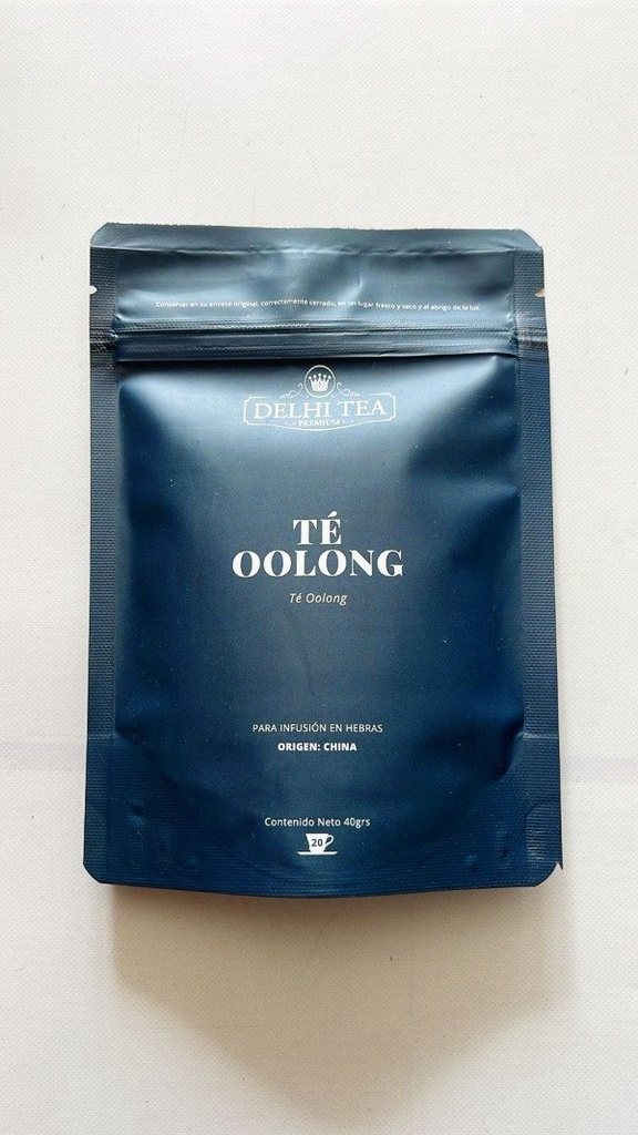 TÉ AZUL OOLONG doypack  x 40g DELHI TEA