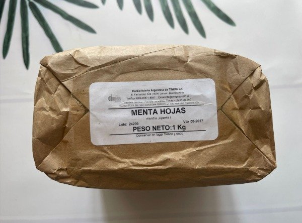 MENTA Hojas x 1 kg