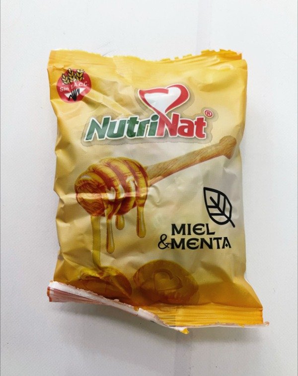 CARAMELOS MIEL y MENTA x 10 uni NUTRINAT