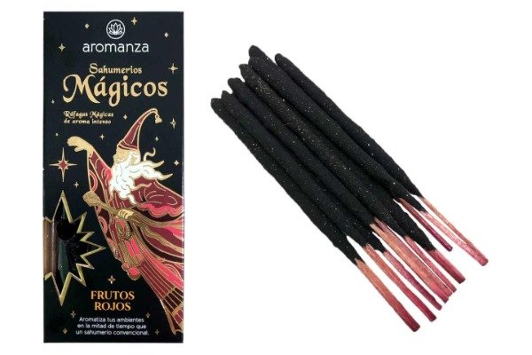 Sahumerios MÁGICOS FRUTOS ROJOS x 10 uni AROMANZA