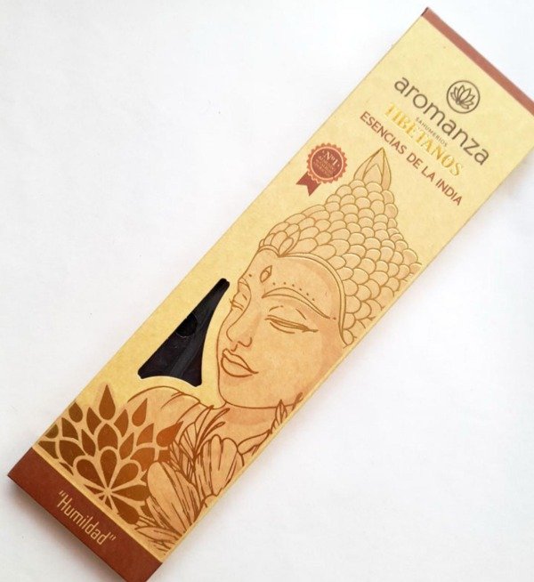 Sahumerios TIBETANOS ESENCIAS DE LA INDIA x 8 uni AROMANZA