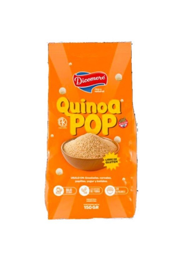 QUINOA POP SIN TACC x 150GR DICOMERE