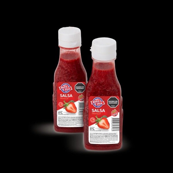 salsa FRUTILLA pote x 475 gr SIN TACC POP CORN ready pop
