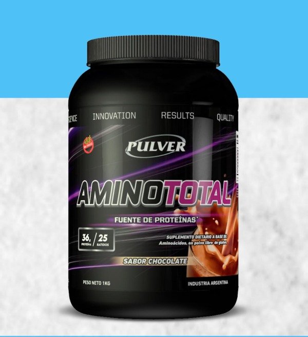 AMINO TOTAL sabor CHOCOLATE SIN TACC x 1kg PULVER
