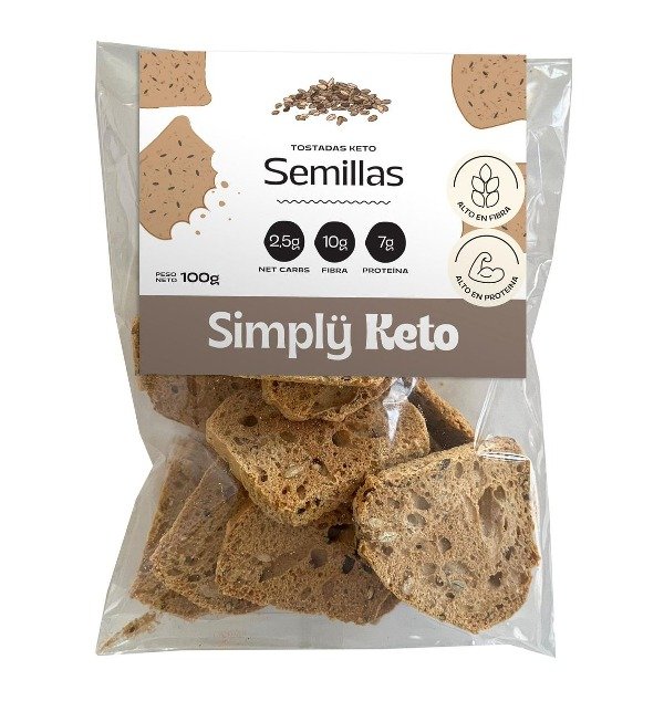 Tostaditas KETO Semillas x 100 gr SIMPLY KETO