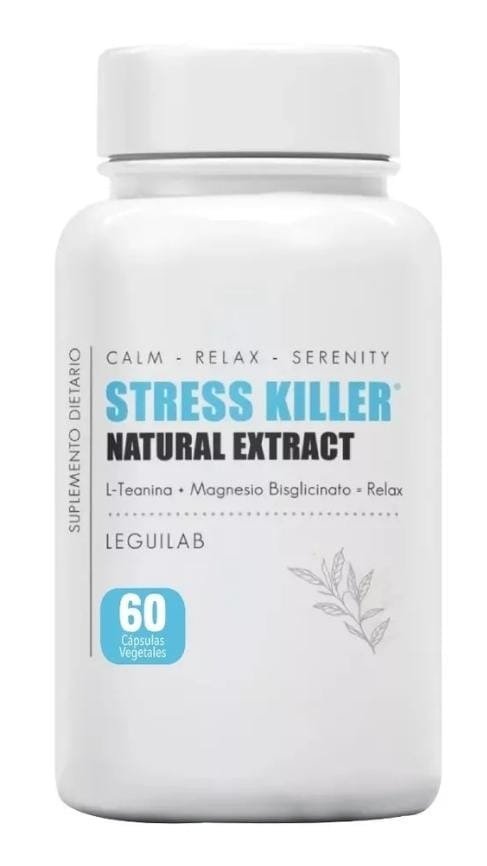 STRESS KILLER suplemento x 60 cápsulas SIN TACC LEGUILAB