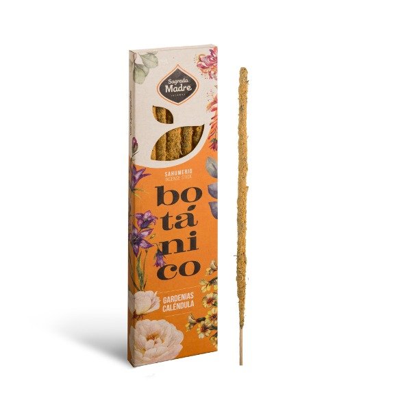 Sahumerio BOTANICO gardenias calendula Sagrada Madre