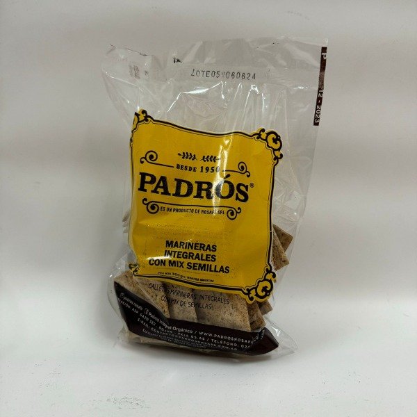 Marineras 100 % INTEGRALES con semillas PADROS