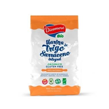 Harina de Trigo SARRACENO Organico x450gr DICOMERE