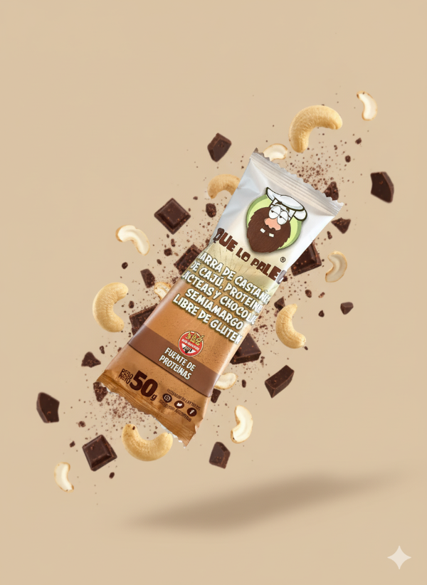 2x 1 (fecha vto 05/26) en Barra de CHOCOLATE  y CASTAÑA de Cajú  x 12 uni  x 50 gr QUE LO PALEO