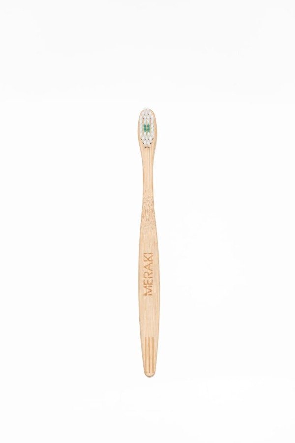 Cepillo de Dientes Adulto  Cerda DURA Verde MERAKI
