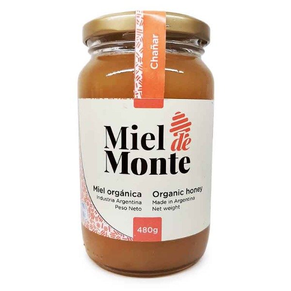 Miel Organica Chañar x 480gr  MIEL DE MONTE