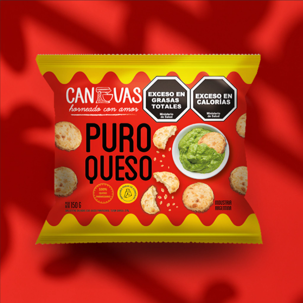 Galletita de Queso Reggianito x 150g CANVAS
