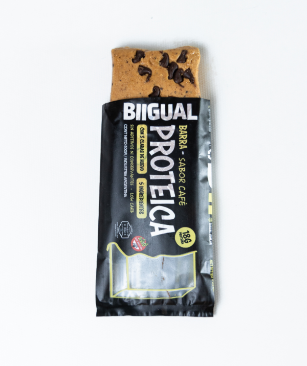2x1 en Caja Barra PROTEICA sabor CAFÉ x 10 UNI SIN TACC BIGUAL VENCE 17/2/2026