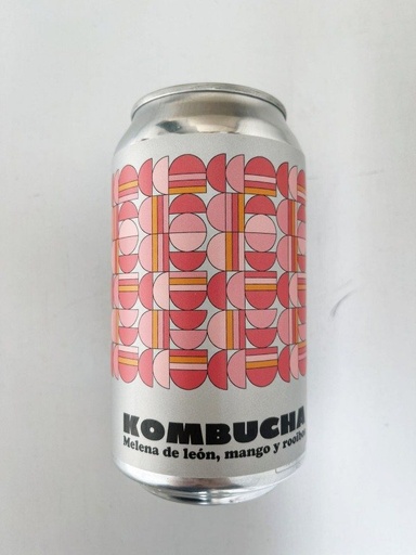 KOMBUCHA Melena de León, mango y rooibos x 354 ml COLOREADA
