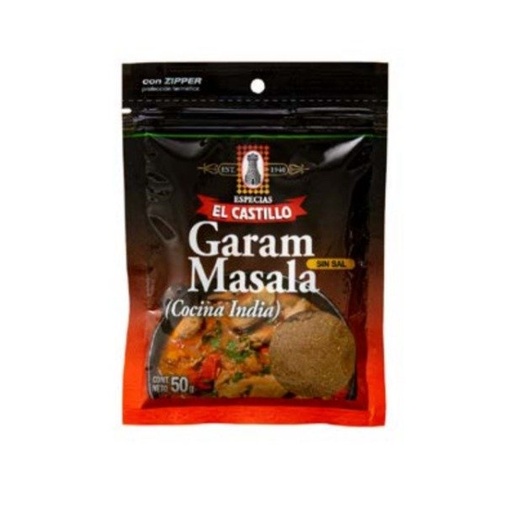50% dto Vence 7/26 GARAM MASALA sobre x 50g EL CASTILLO