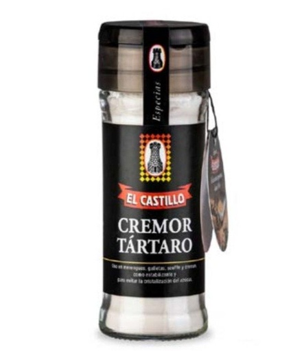 CREMOR TÁRTARO especiero x 70g PARA REPOSTERIA EL CASTILLO