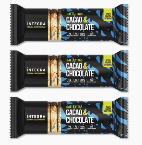 [INTEG22087487] Galletitas CACAO y CHOCOLATE x 200g INTEGRA