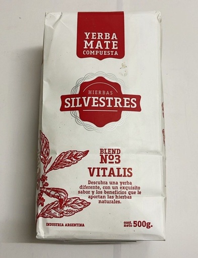 [DROGU21933637] YERBA MATE Hierbas Silvestres N3 VITALIS DROGUERIA ARGENTINA