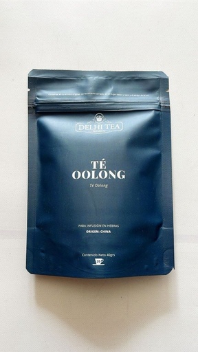 [DELHI21918425] TÉ AZUL OOLONG doypack  x 40g DELHI TEA