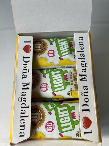 [DONAM21735388] Tableta de Dulce de leche LIGHT x 18 uni DOÑA MAGDALENA