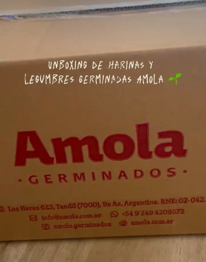 [AMOLA21648490] SUPER PROMO Caja SURTIDA FULL GERMINADOS x 22 UNI SIN TACC AMOLA