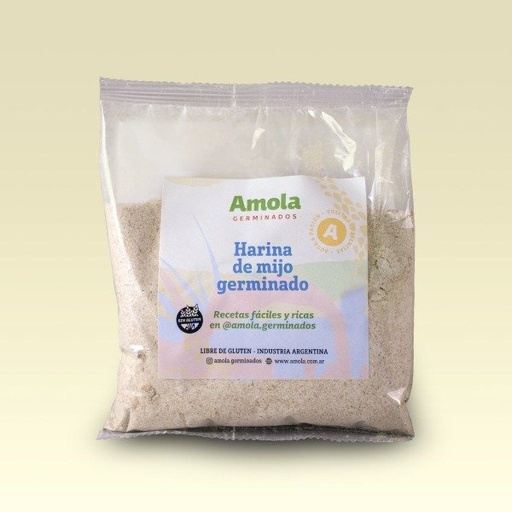 [AMOLA21647518] PROMO 2X1 Harina de MIJO GERMINADO x 250g SIN TACC AMOLA