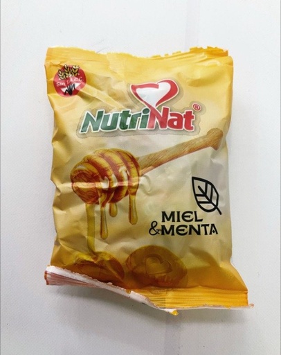 [NUTRI21399184] CARAMELOS MIEL y MENTA x 10 uni NUTRINAT