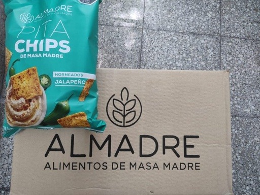[ALMAD21335627] CAJA PITA CHIPS PROMO 11+1 JALAPEÑO ALMADRE