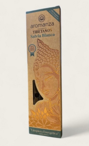 [AROMA21115681] Sahumerios TIBETANOS SALVIA BLANCA x 8 uni AROMANZA