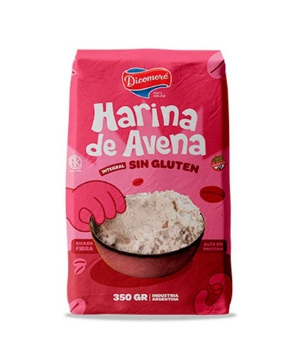[DICOM21106347] HARINA de AVENA SIN TACC x 350GR DICOMERE