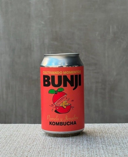 [BUNJI20918081] KOMBUCHA Pomelo y jengibre lata x 354 ml BUNJI