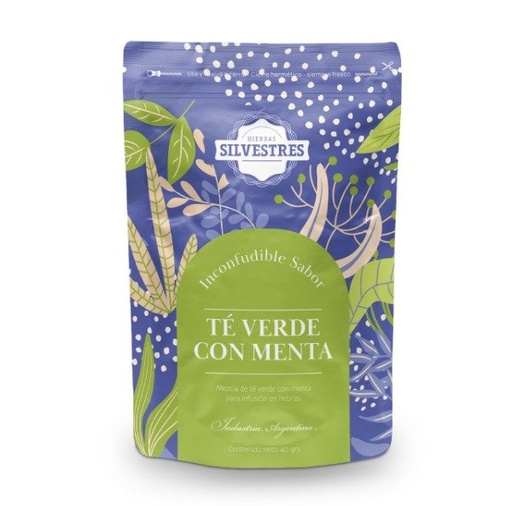 [DROGU20834351] MEZCLA en hebras TÉ VERDE CON MENTA DROGUERIA ARGENTINA