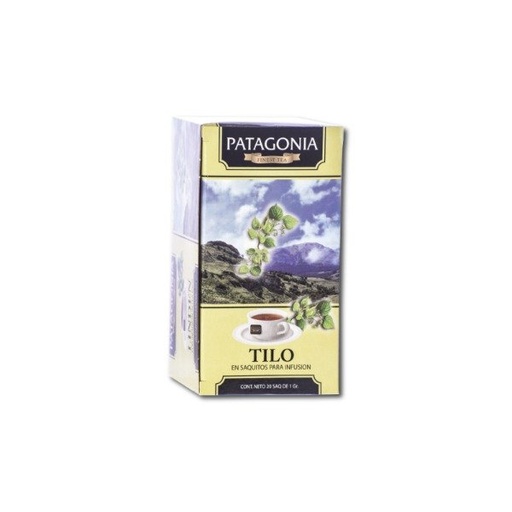 [DROGU20291561] TÉ de TILO PATAGONIA x 20 saquitos PATAGONIA