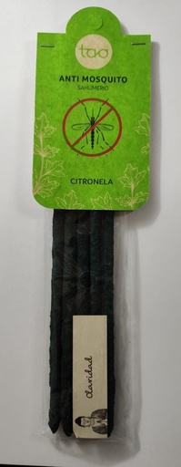 [SAGRA20167956] Sahumerio TAO natural CITRONELA x 5 uni  SAGRADA MADRE
