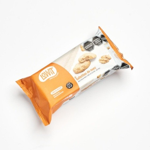 [LOVVI19197640] Galletita FLOW con trocitos de NUEZ x 90gr SIN TACC LOVVIT