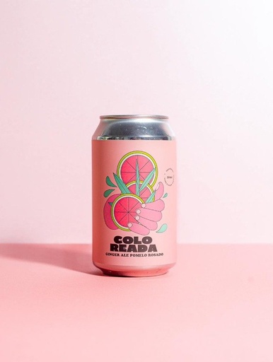 [COLOR17925745] Gaseosa natural COLOREADA Pomelo + Frambuesa x 354 ml