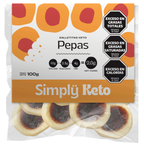 [SIMPL16959341] COOKIE PEPAS KETO x 100 gr SIMPLY KETO