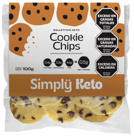 [SIMPL16958842] COOKIE CHIPS choco KETO x 100 gr SIMPLY KETO