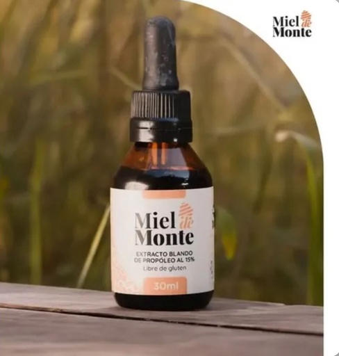 [MIELD12014672] Propoleo al 15 porciento. Gotero de 3ml - MIEL DE MONTE