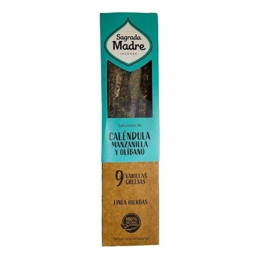 [SAGRA8105028] Sahumerio LINEA HIERBAS caléndula, manzanilla incienso Sagrada Madre
