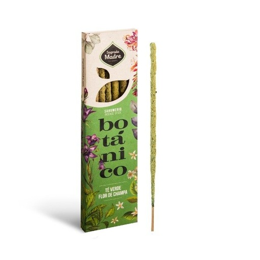 [SAGRA8104830] Sahumerio BOTÁNICO te verde, champa Sagrada Madre