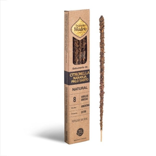 [SAGRA8084882] Sahumerio CITRONELA NARANJA PS Natural Sagrada Madre