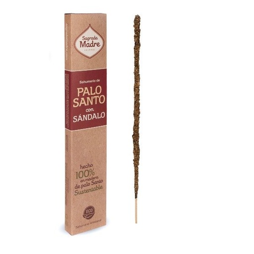 [SAGRA8083350] Sahumerio palo santo con SANDALO Sagrada Madre