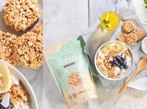 [BRIA7243081] COOKIES Snack con COCO Y ALMENDRAS x 100gr VEGANO Avena y Quinoa BRIA